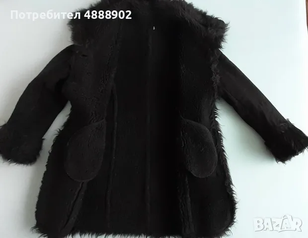 Дамски зимен кожух - размер L, снимка 2 - Палта, манта - 55465608