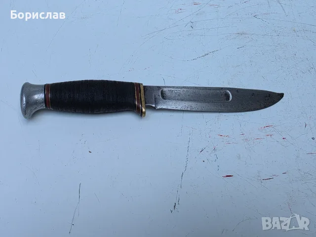 Винтидж ловен нож J.A. Hellberg, снимка 7 - Ножове - 55607426