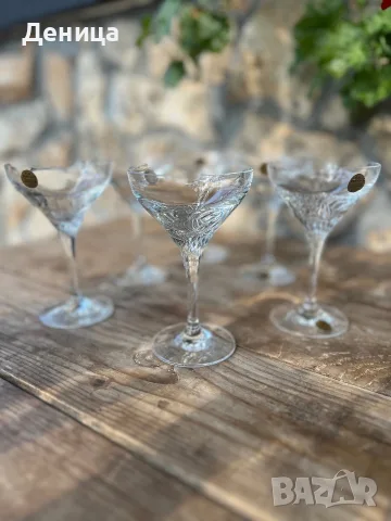 Кристални чаши  за ликьор от серията “Can-Can” Schott-Zwiesel Германия , снимка 14 - Чаши - 55686451