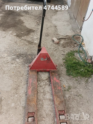 Палетна количка, снимка 3 - Индустриална техника - 54139066