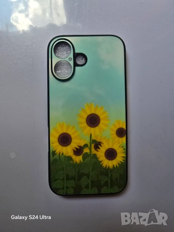 Калъфи за iPhone 16 със стъклен гръб и авторски дигитални рисунки