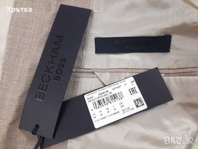 Hugo Boss x David Beckham - Оригинално мъжко сако размер 48 / M, снимка 7 - Сака - 54164455