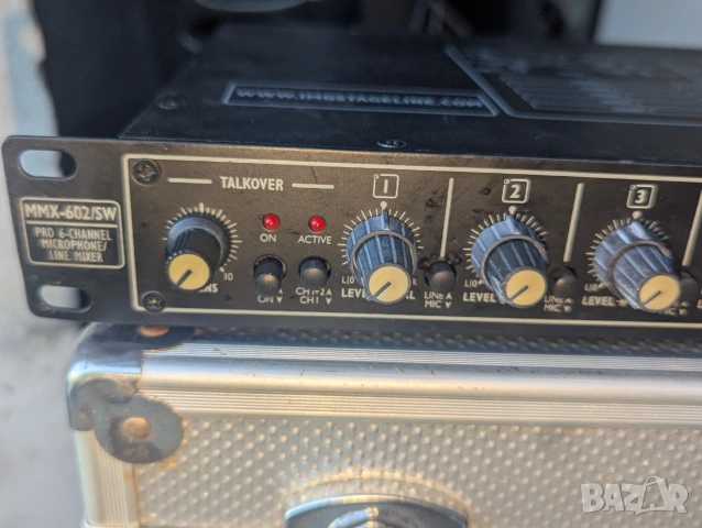 IMG Stage Line MMX-602/SW Смесителен пулт Rack, снимка 2 - Други - 28256435