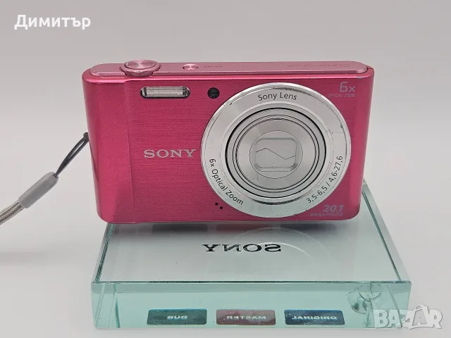 Sony cybershot W810 дигитален фотоапарат камера digital camera pink 20mp