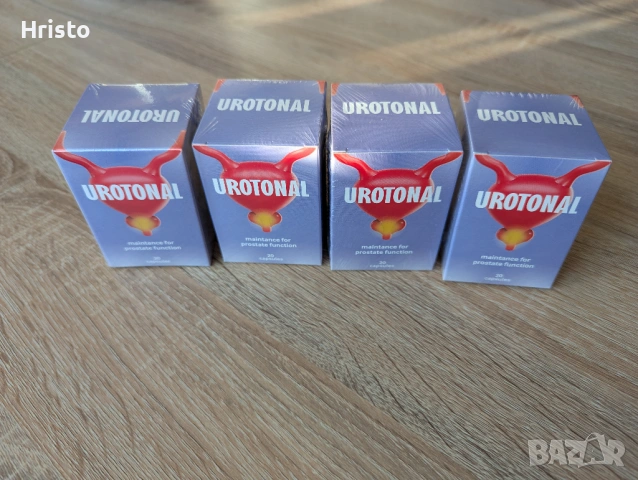 Urotonal - капсули за подпомагане функцията на простатата 4 кутии x 20 капсули, снимка 2 - Други - 54839243
