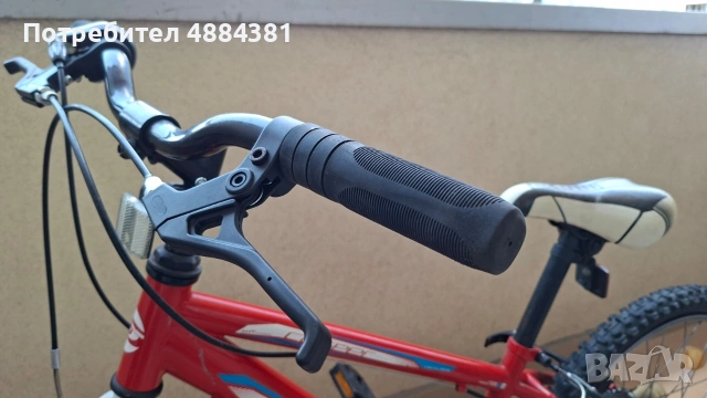 Продавам детски велосипед Velotec 18 цола, 6 скорости, произведен от Maxcom, снимка 5 - Велосипеди - 55261913