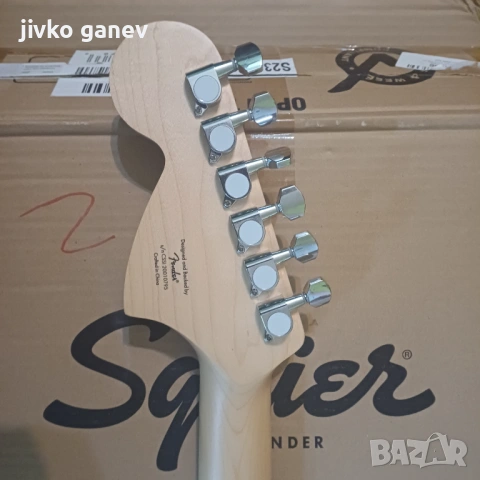 Sguier Affinity Strat by Fender , снимка 7 - Китари - 54381749