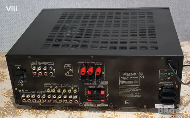 🔊 Onkyo TX-SV545 🔊, снимка 10 - Ресийвъри, усилватели, смесителни пултове - 54754182