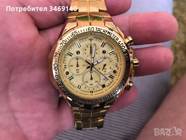 ЧАСОВНИК WWOOR С ПОЗЛАТА, снимка 10 - Мъжки - 55361144