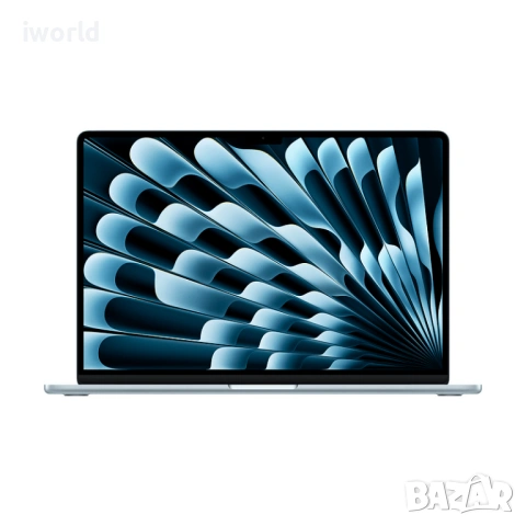 НОВ❗️512gb❗️ MacBook Air ❗️15-inch, M4, 2025❗️ Лизинг от 47€/мес ❗️ SKY BLUE 10C GPU/16GB/512GB, снимка 2 - Лаптопи за работа - 54264225