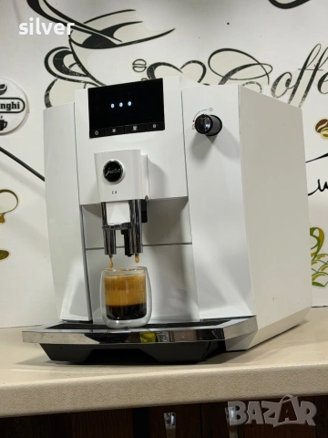 Кафемашина кафе автомат Jura E4 с гаранция, снимка 7 - Кафемашини - 54154107