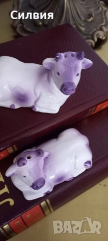 Симпатични лилави кравички- солнички🐄, снимка 6 - Аксесоари за кухня - 54646396