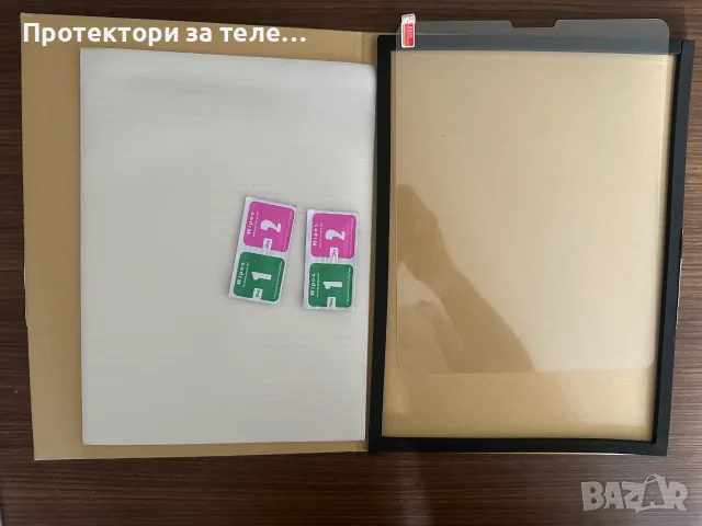Стъклен преден Протектор за Apple iPad Pro 12,9 (2022) / Apple iPad Pro 12,9 (2021), снимка 3 - Фолия, протектори - 55483247
