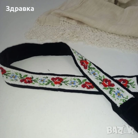Мънистен колан , снимка 7 - Антикварни и старинни предмети - 54436919