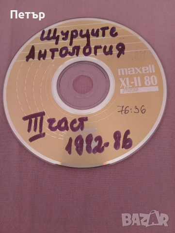 Продавам CD на Щурците-Антология III част, снимка 2 - CD дискове - 54946424