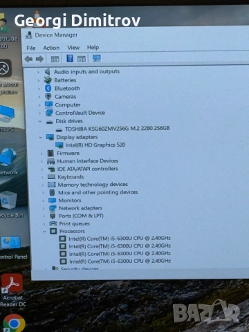 Dell Latitude 7280 I5-6300U/8RAM/256SSD/Intel HD Graphics/Full HD, снимка 5 - Лаптопи за работа - 54982106
