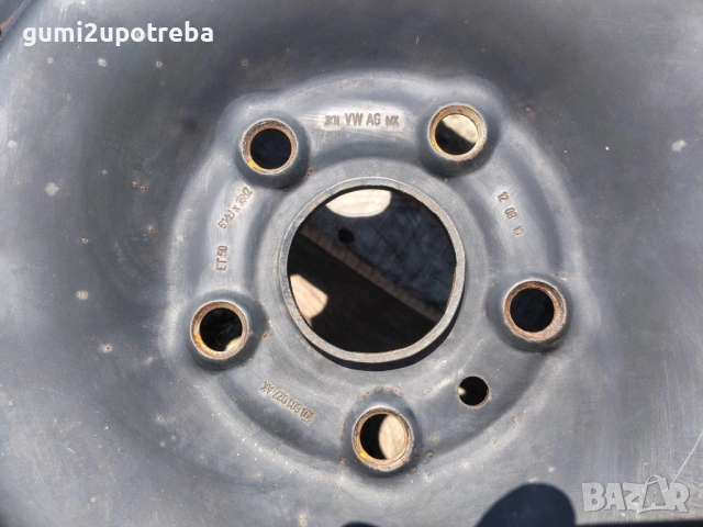 16 джанти 5х112 VW Golf 5 6 7 - 6,5J et50 Оригинал 205/55/16 Dunlop, снимка 6 - Гуми и джанти - 54783708