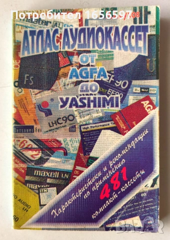 Атлас аудиокассет от AGFA до YASHIMI