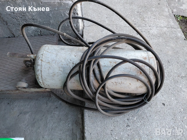 Бутилка за въздух с маркуч.Спирачен кран за ЮМЗ и Болгар