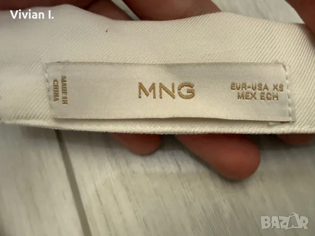 Бял гащеризон Mango, снимка 4 - Гащеризони - 55630334