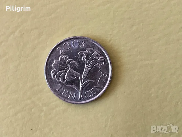 Бермуда 10 цента 2003 г.