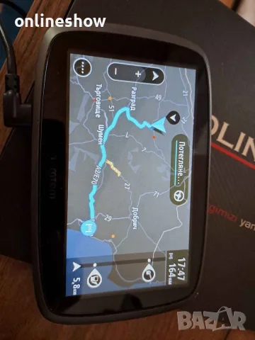 GPS НАВИГАЦИЯ TOMTOM GO 5100 WORLD LIFETIME MAPS, снимка 9 - TOMTOM - 55610480