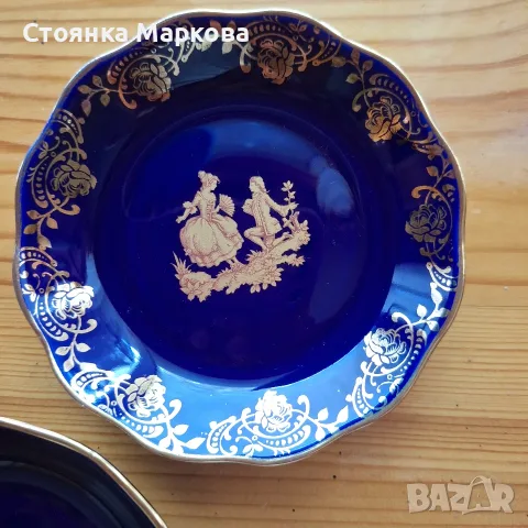 Две колекционерски чинийки-Франция-LIMOGES, снимка 2 - Декорация за дома - 55607237
