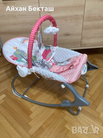 Музикален шезлонг Chipolino Melody, снимка 4 - Детски шезлонги - 55056086