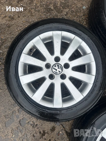 5Х112 16 ЦОЛА Джанти с гуми VW AUDI SEAT SKODA, снимка 5 - Гуми и джанти - 54493108
