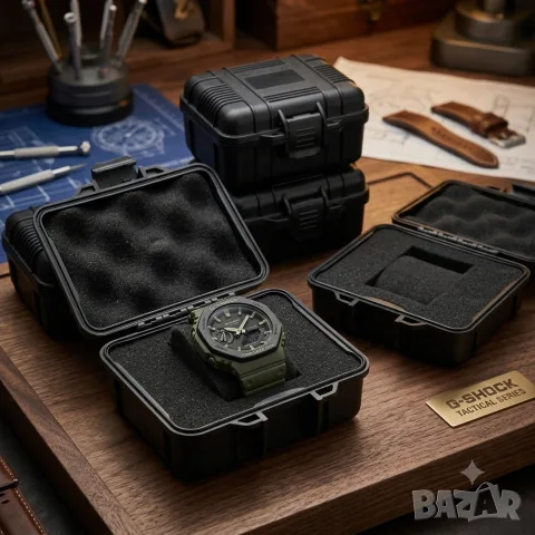 Водоустойчива удароустойчива ABS кутия за мъжки часовник Casio G-Shock Invicta и др. спортни модели
