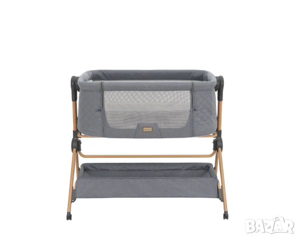 2 в 1 Мини кошара + Стол за хранене Sleat Me Grey, снимка 8 - Кошарки - 54286404