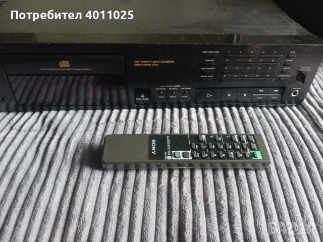 CD плейър SONY CDP-597 с дистанционно