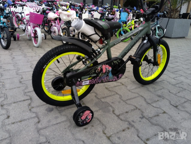 X Детски велосипед 16" MONSTER зелен, снимка 11 - Велосипеди - 54395120