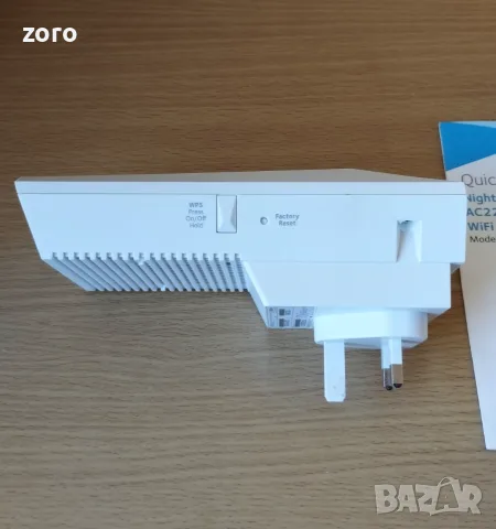 NETGEAR Wi-Fi Range Extender (Wi-Fi усилвател на сигнала и обхвата), снимка 2 - Рутери - 55567666