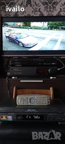VHS-Panasonic NV-fj620, снимка 2 - Плейъри, домашно кино, прожектори - 54015241