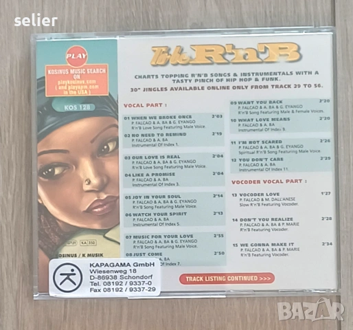 Philippe Falcao ‎– To Be R'n'B Оригинален диск Издание 🇫🇷 FRANCE 2004г Стил:Funk / Soul Contempora, снимка 2 - CD дискове - 54305979