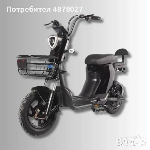 Електрическата тротинетка-скутер с кош, снимка 9 - Електрически играчки - 55564293