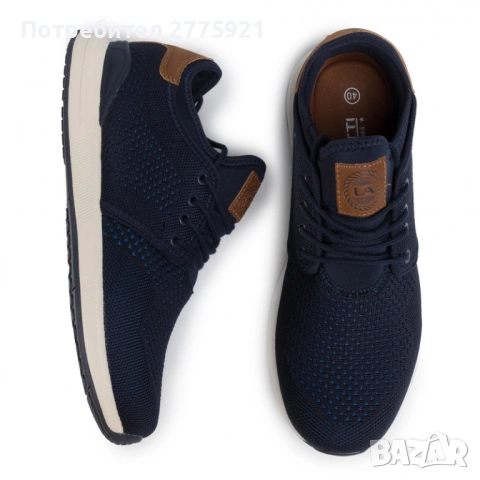 Сникърси LANETTI Cobalt Blue, снимка 5 - Маратонки - 54256405