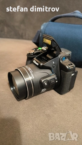 Nikon COOLPIX P610, 16MP, Wi-Fi, GPS, Черен, снимка 3 - Фотоапарати - 54349371