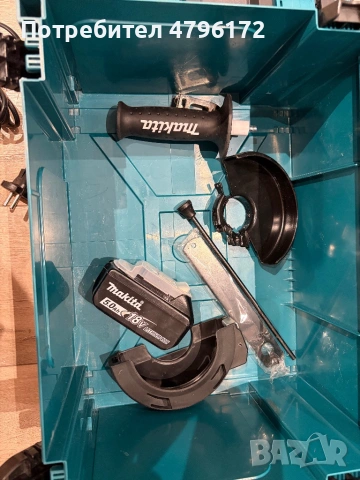 Ъглов шлайф и винтоверт Makita, снимка 9 - Ъглошлайфи - 54186262