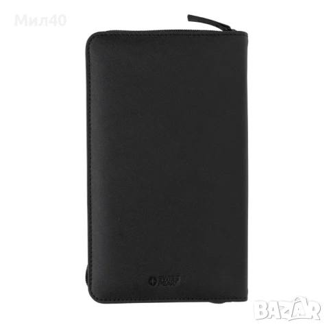 Пътен портфейл SWISS PEAK Heritage RFID, черен, снимка 7 - Портфейли, портмонета - 53982162