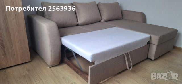 Ъглов диван, снимка 6 - Дивани и мека мебел - 54178771