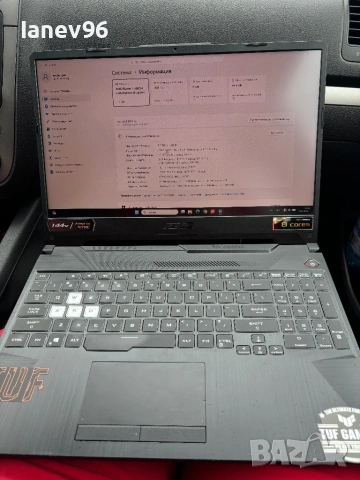 Asus Tuf A15 , снимка 2 - Лаптопи за игри - 54947336
