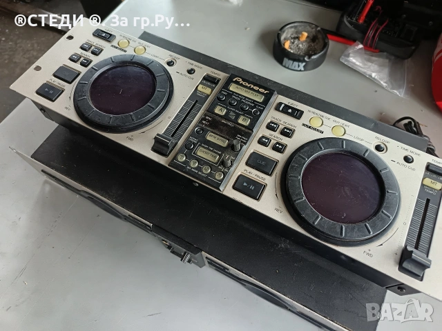 Професионален двоен DJ CD плейър Pioneer CMX-5000, снимка 4 - Ресийвъри, усилватели, смесителни пултове - 54669133