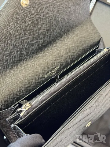 Saint Laurent Monogram Large Flap Wallet, снимка 7 - Портфейли, портмонета - 55417583