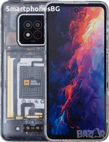AGM X6 Phantom 5G 16GB RAM 128GB ROM Ultra Slim с IP68/IP69K защита, снимка 3 - Други - 55204356