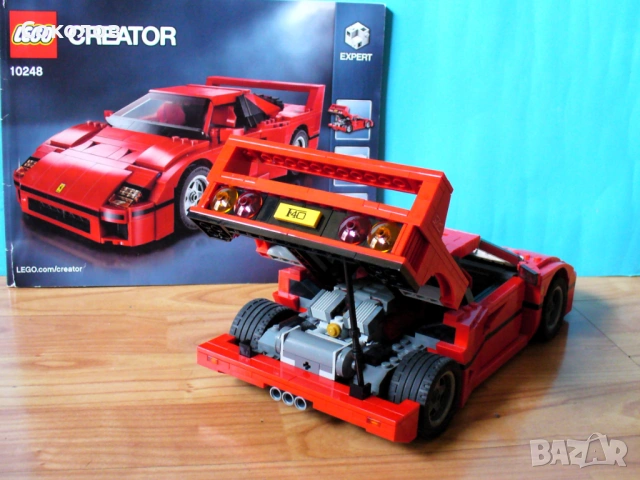 LEGO Ferrari F40 (Creator Expert), снимка 5 - Конструктори - 54583979
