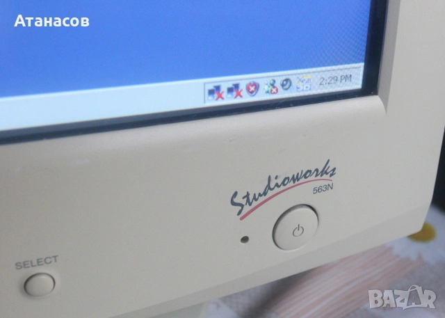 Ретро монитор LG StudioWorks 563N CRT , снимка 6 - Монитори - 54990923