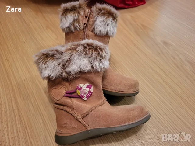 нови кожени ботуши Clarks, 20ти номер