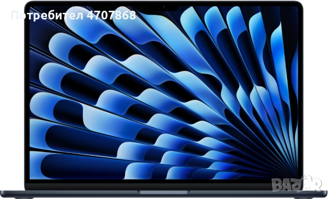 MacBook AIR 15" M5 512GB 16RAM Midnight нов, неразопакован!